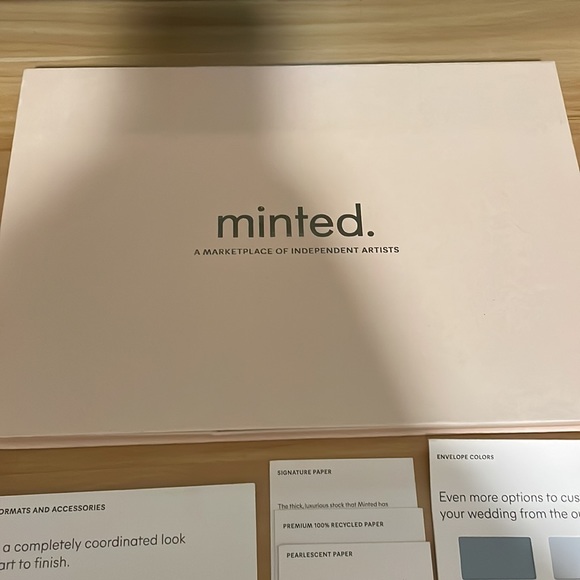 Minted Wedding Invitation Sample Kit with 16 sample invitations - Picture 8 of 8